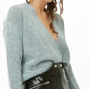 Surplice Sweater